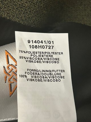 Traje pantalón mujer SINTESIS  verde 48 NUEVO
