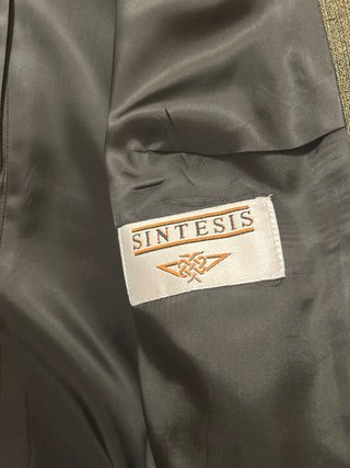 Traje pantalón mujer SINTESIS  verde 48 NUEVO