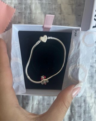 Pulsera Pandora con Charm de Gato