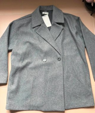 Abrigo Zara Gris