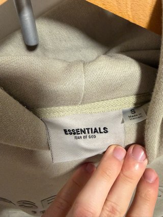 Sudadera Essentials Beige