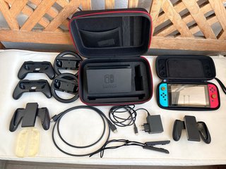 Nintendo Switch V2 + MicroSD 128GB con accesorios