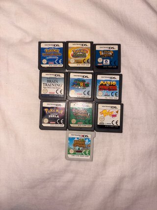 Lote de 10 Juegos para Nintendo DS y 3DS