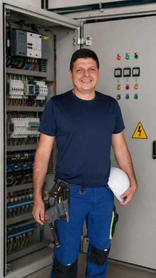 Electricista residencial e industrial
