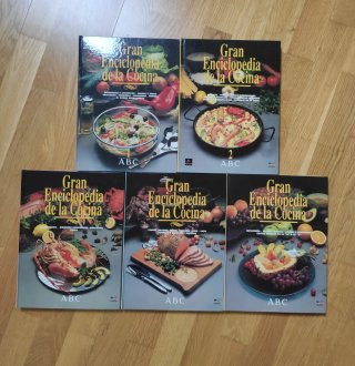Libros enciclopedia recetas cocina