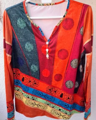 Camiseta Shein Estampada Talla S