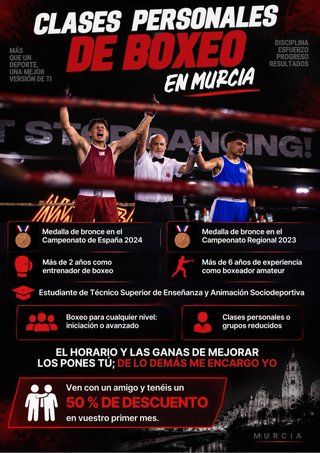Clases particulares de boxeo amateur