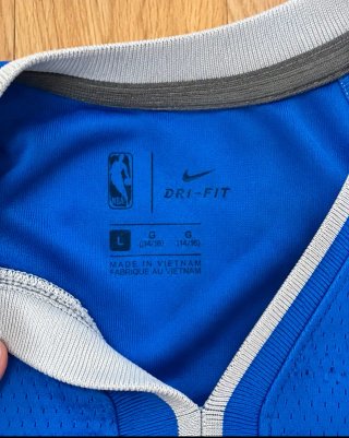 Camiseta Nike Dallas Mavericks Dončić 77 azul L