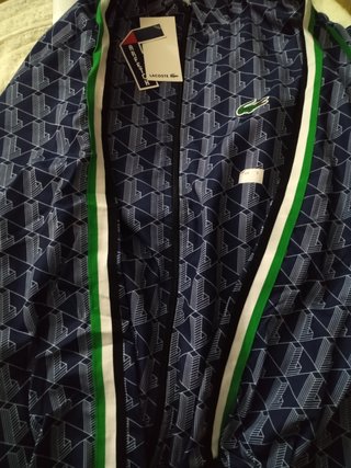 Conjunto deportivo Lacoste azul talla S