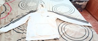 Sudadera Adidas Blanca