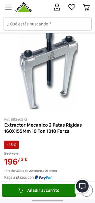 Extractor Mecánico Forza 1010 2 Patas