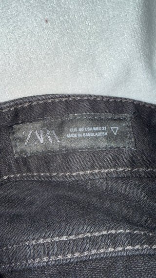Pantalón Ancho Negro Talla M