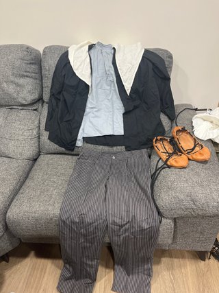 Traje Aldeano Vasco completo