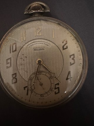 Reloj de Plata Elida Chronometre