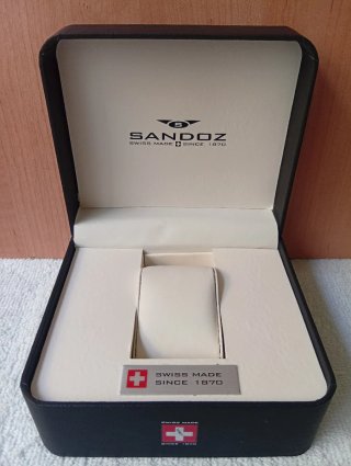 🇨🇭Scatola per orologi SANDOZ
