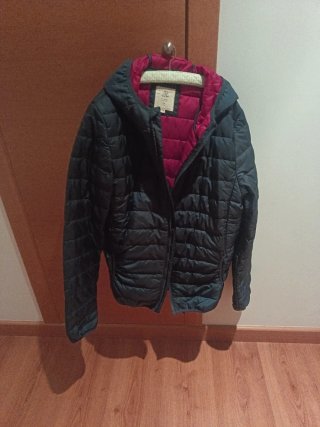 Chaqueta acolchada azul con capucha EL NIÑO