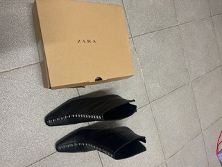 Botines Zara Negros Talla 38