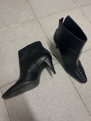 Botines Zara Negros Talla 38