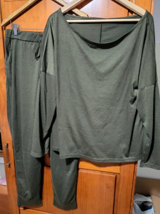 Conjunto Casual Verde Oliva