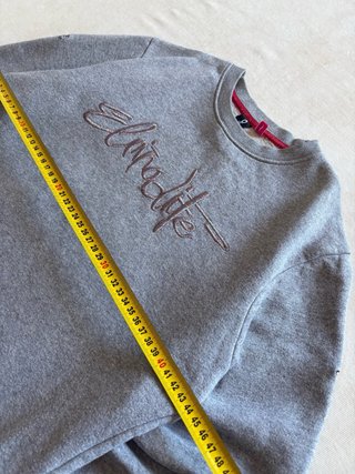 Sudadera El Niño Vintage Y2K Gris Talla S
