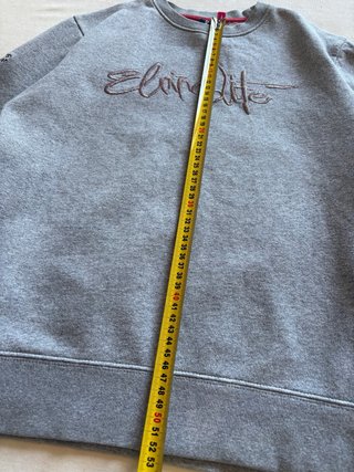 Sudadera El Niño Vintage Y2K Gris Talla S