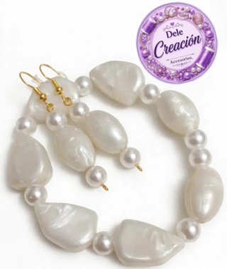 Set de Perlas Hecho a Mano