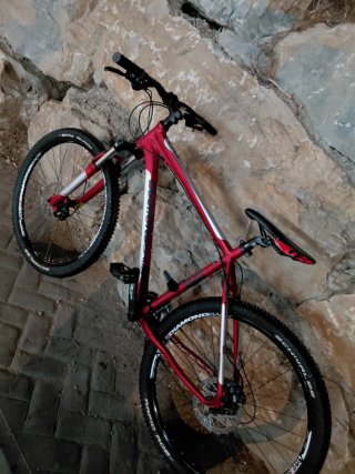 Bicicleta Montaña Diamondback Roja