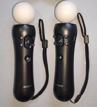 Un paio di Sony PS Move Controller