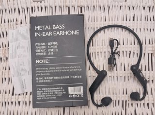 Auriculares Metal Bass In-Ear Negros