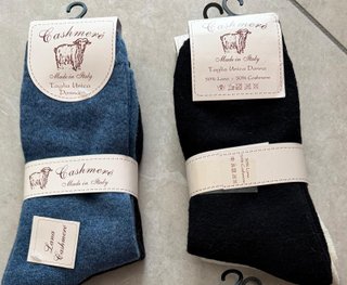 Calze Cashmere Taglia Unica Donna