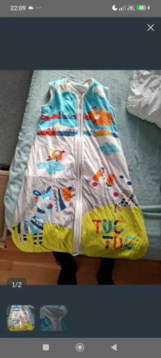Saco de dormir para bebé Tuc Tuc