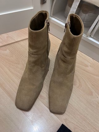 Botines de serraje Mango