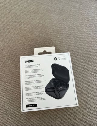 Auriculares Shokz Open Fit Negros