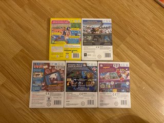 Confezione da 5 giochi Nintendo Wii