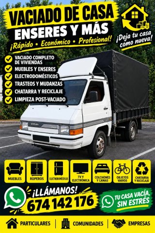 Servicio de Vaciado de Casas y Mudanzas