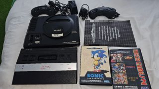 Console Sega Mega Drive 16-BIT Nero