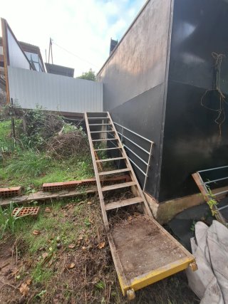 Escalera de aluminio