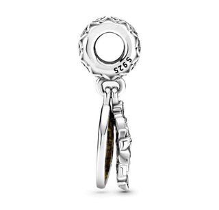 Pandora Charm La Bella y la Bestia Plata