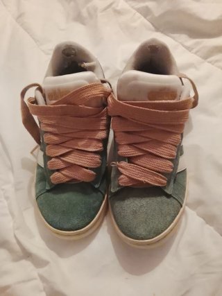 Zapatillas Adidas Verde y Rosa