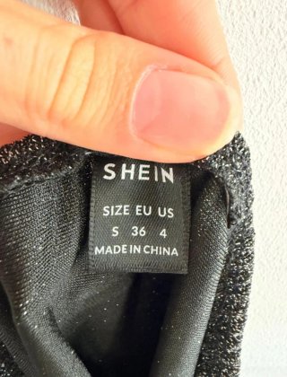 Vestido de fiesta corto gris oscuro