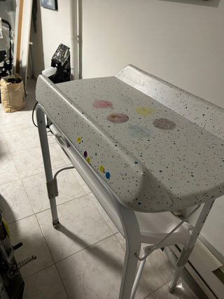 Cambiador de bebé plegable jane flip con bañera