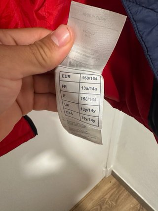 Chaquetón Fila Tricolor Talla XS