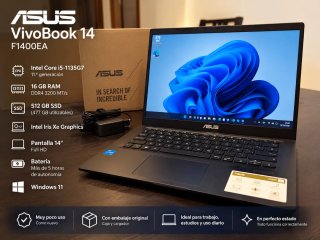 ASUS VivoBook 14 i5 16GB RAM 512GB SSD