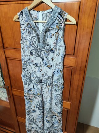 Mono largo estampado