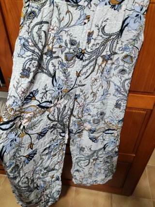 Mono largo estampado