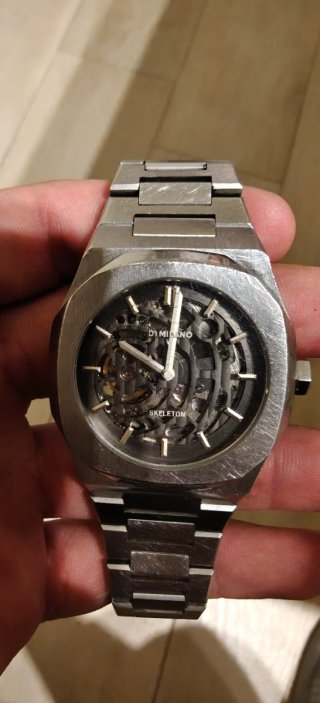 Reloj D1 Milano Skeleton (movimiento nh70 Seiko)