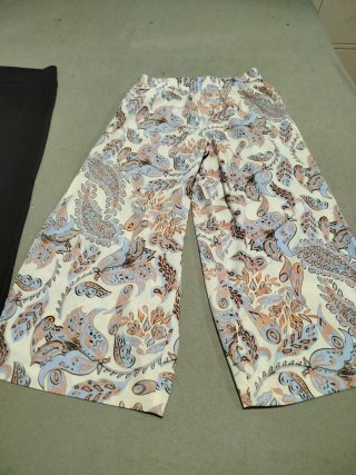 Pantalón Ancho Estampado de Verano