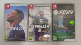 Nintendo Switch: FIFA 22, 23 y FC 24