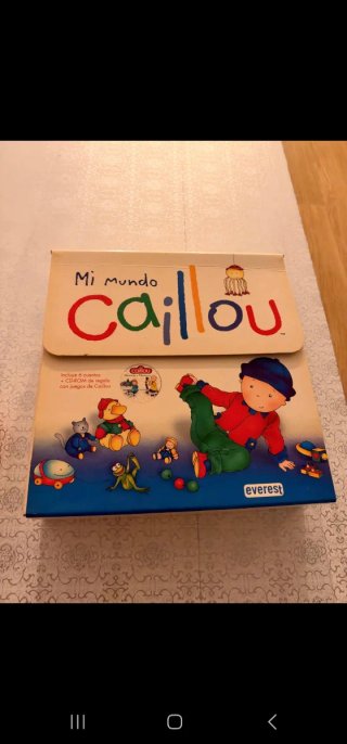 Libros Mi Mundo Caillou Colección 6 libros