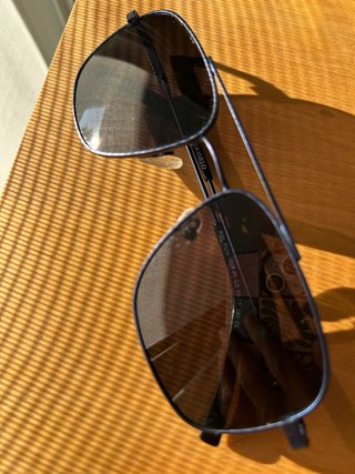 Gafas de sol hombre Caramelo azul/marrón